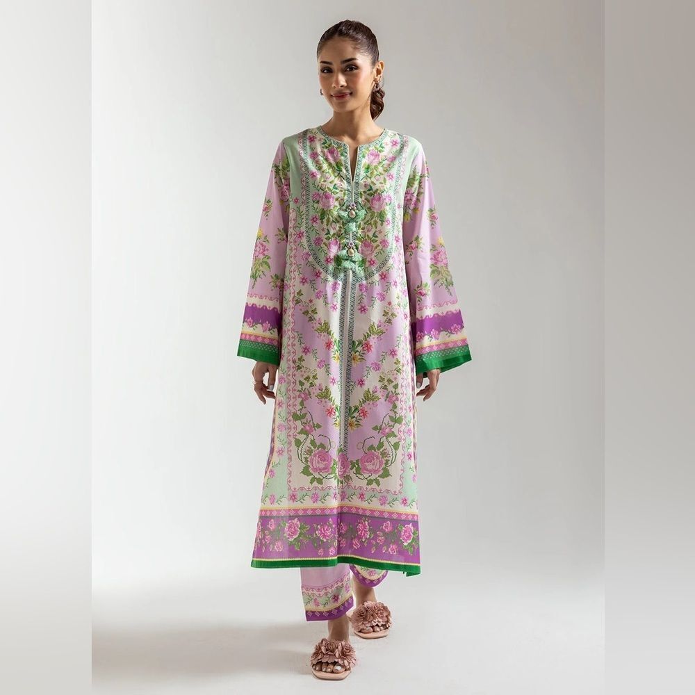 ETHNC PAKISTANI DESIGNER DRESS 2 PIECE INDIAN